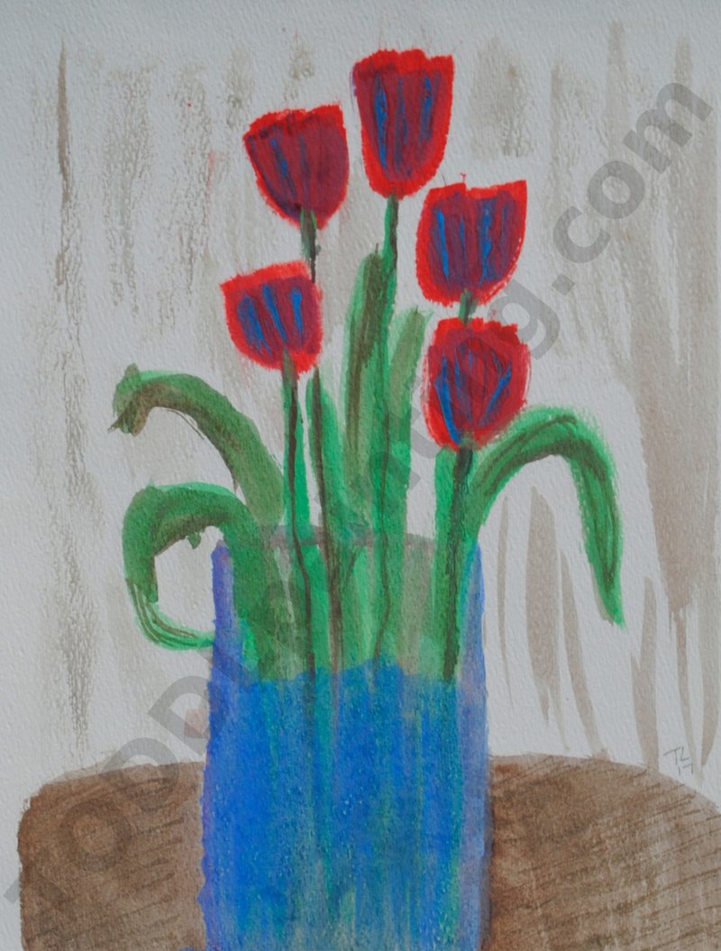 Red Tulips