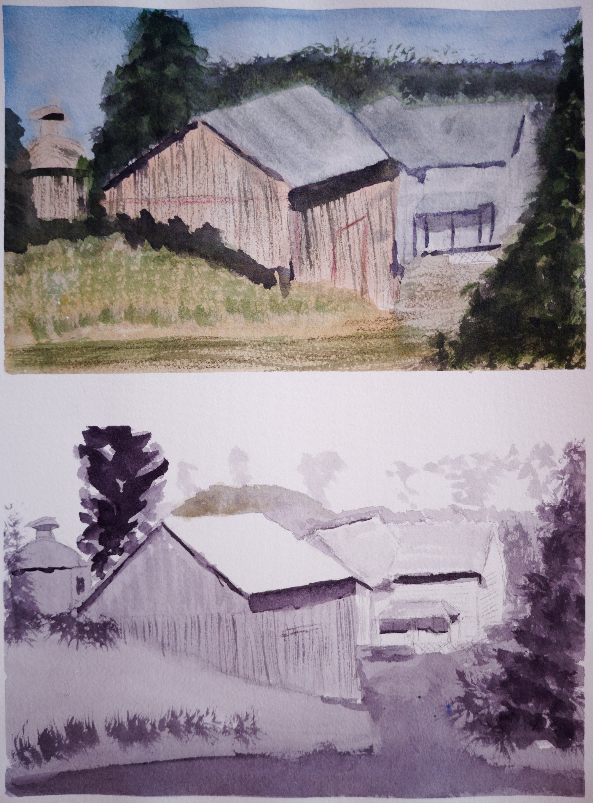 Two Barns
